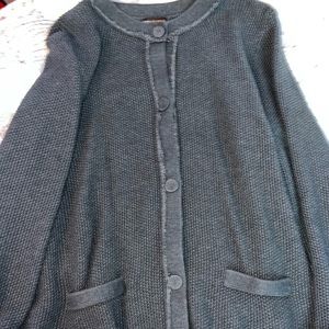 Grey Cardigan ( Dana Buchman)